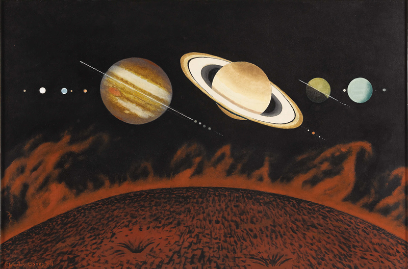 Illustration for article titled The Beautiful Art That Helped Inspire Space Travel